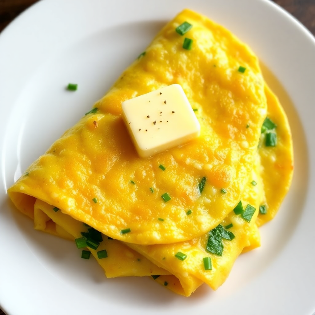 Fluffy Herb Omelette