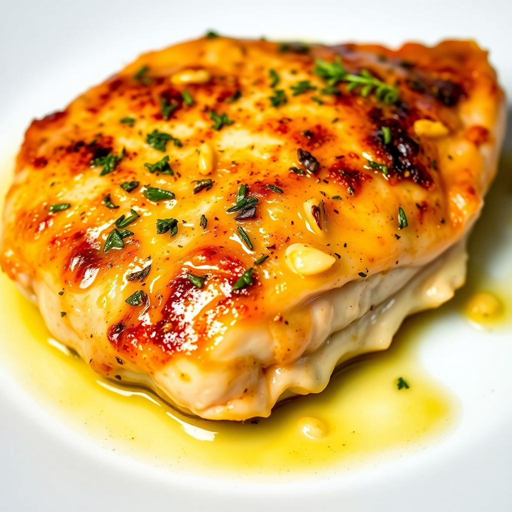 Garlic Butter Herb Chicken Breast
