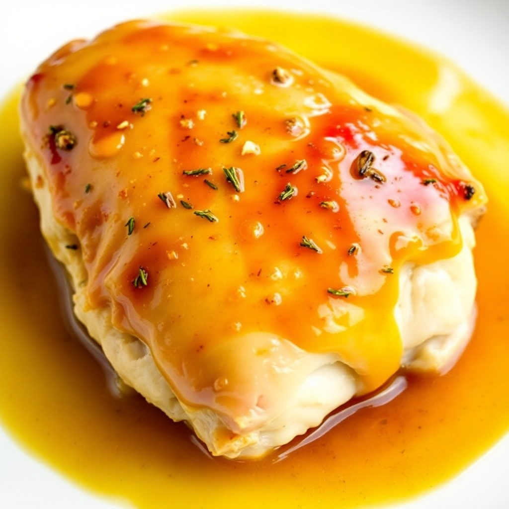 Honey Mustard Glazed Chicken Breast