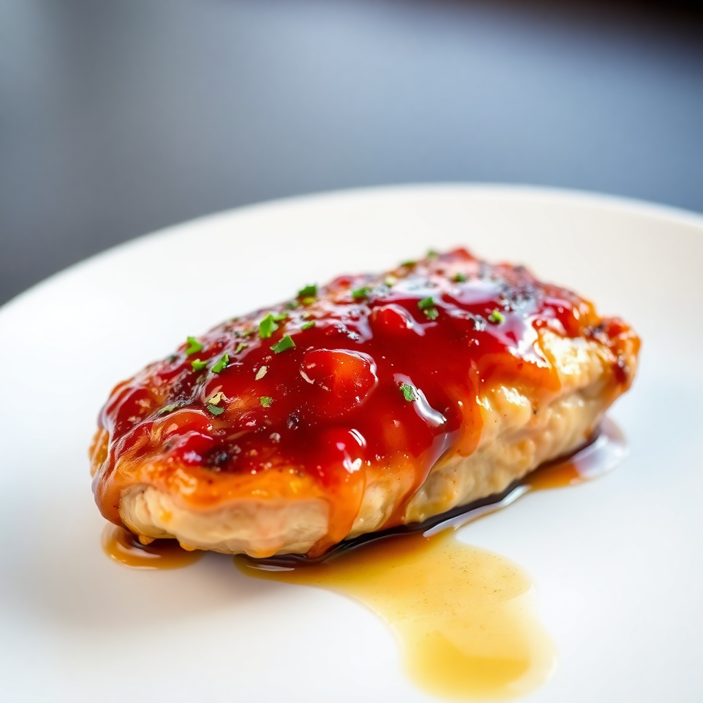 Savory Jelly-Glazed Chicken Thigh