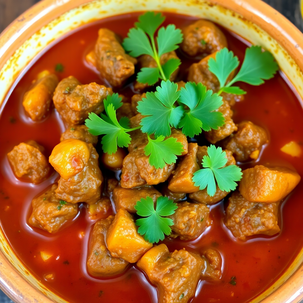 Spiced Lamb Curry for One