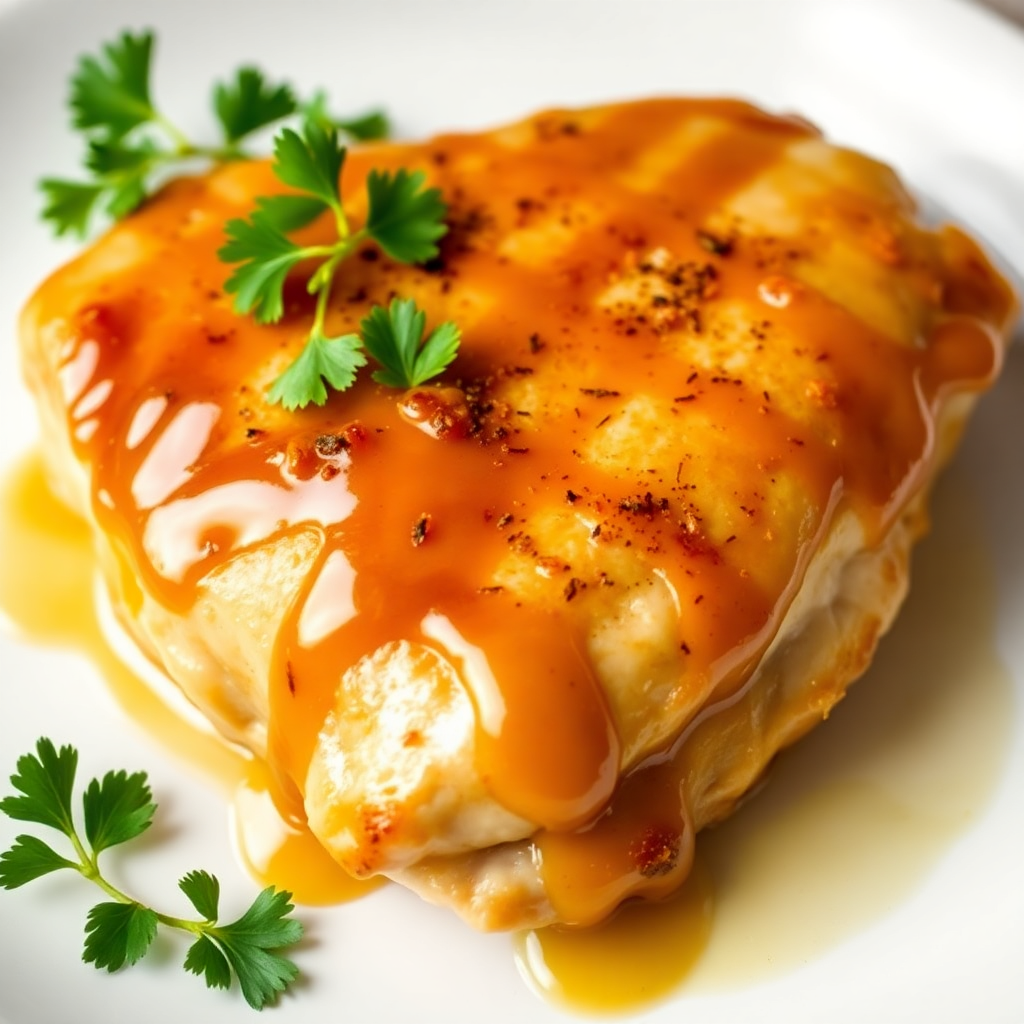 Honey Mustard Glazed Chicken Breast