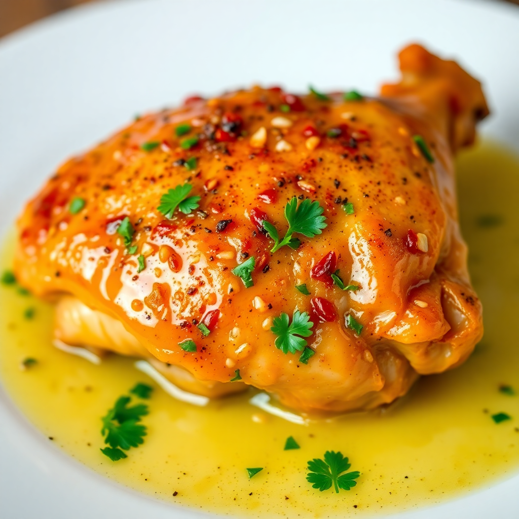 Garlic Butter Margarine Chicken Thigh