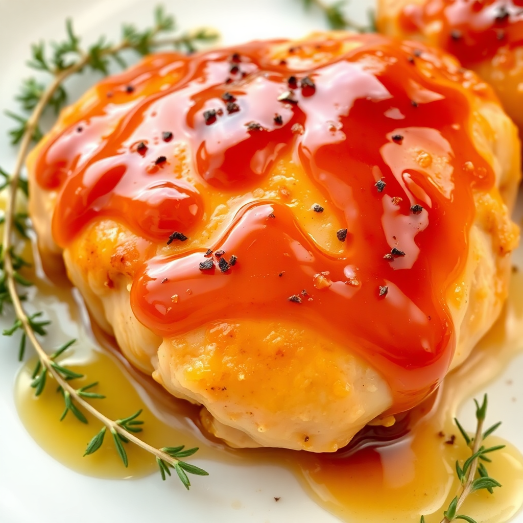 Savory Jelly-Glazed Chicken Breast
