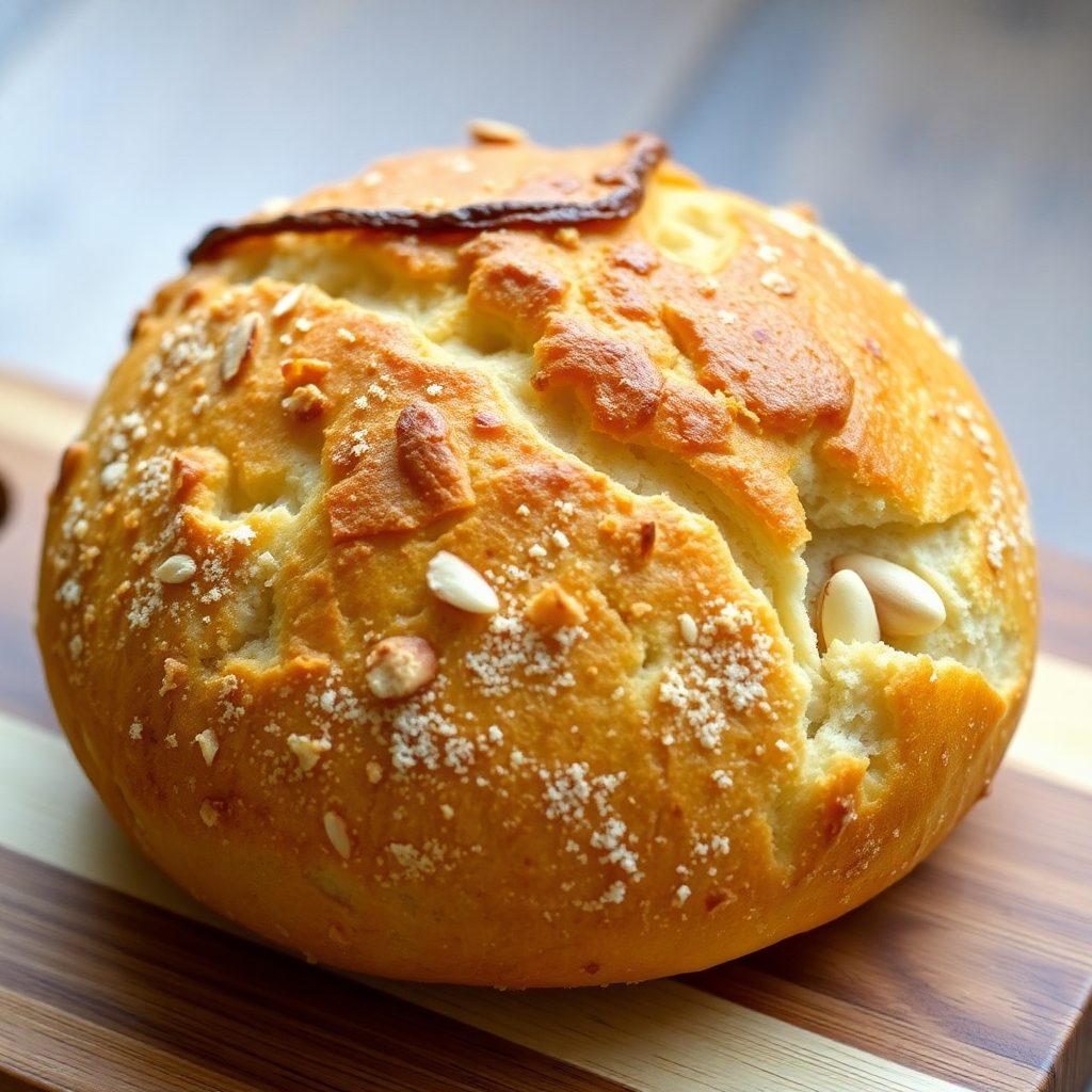 Pan-Fried Almond Flour Bread