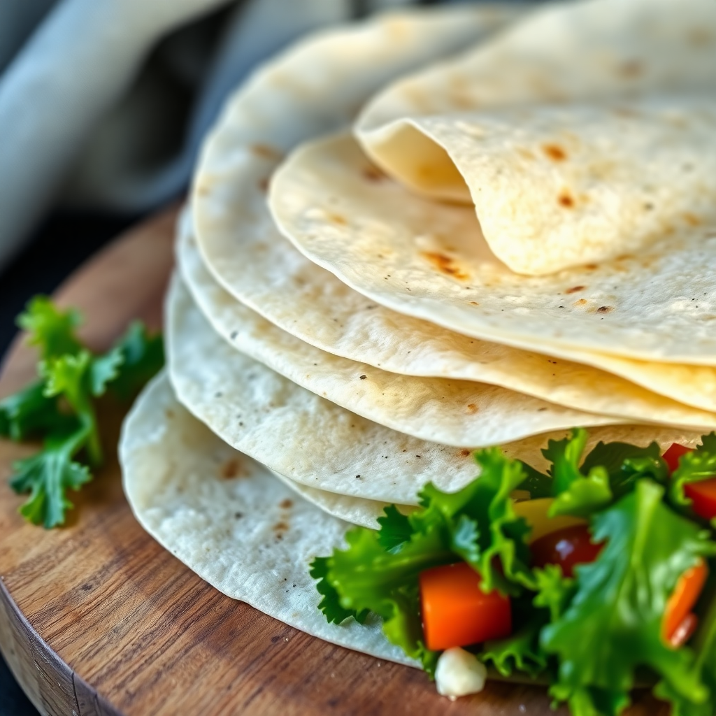 Egg White Tortilla Wraps