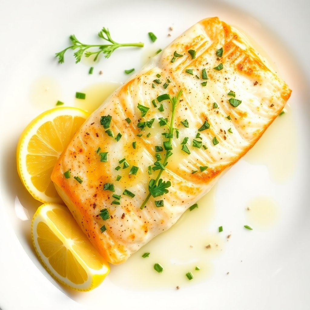 Lemon Herb Pan-Seared Fish
