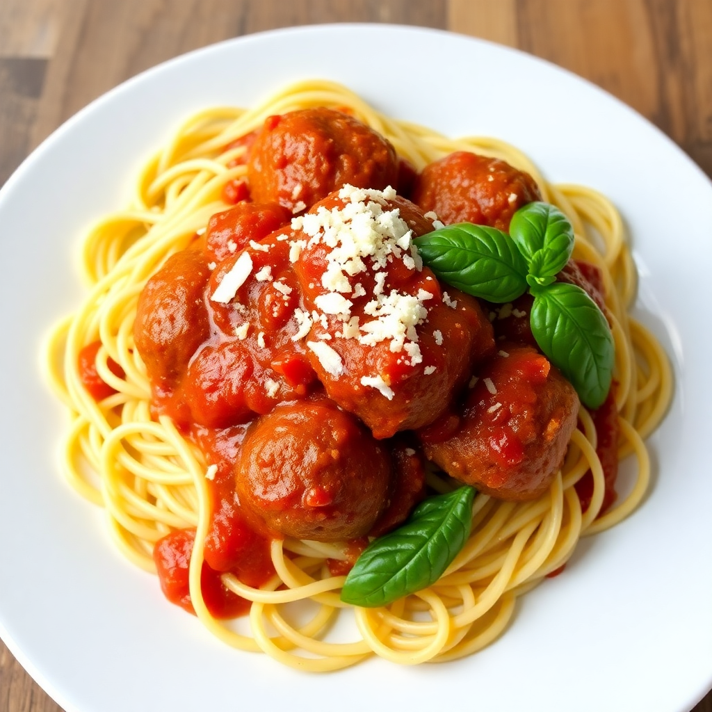 Classic Spaghetti and Meatballs