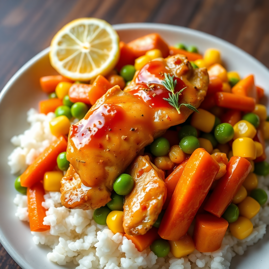 15-Minute Garlic Lemon Chicken Stir-Fry