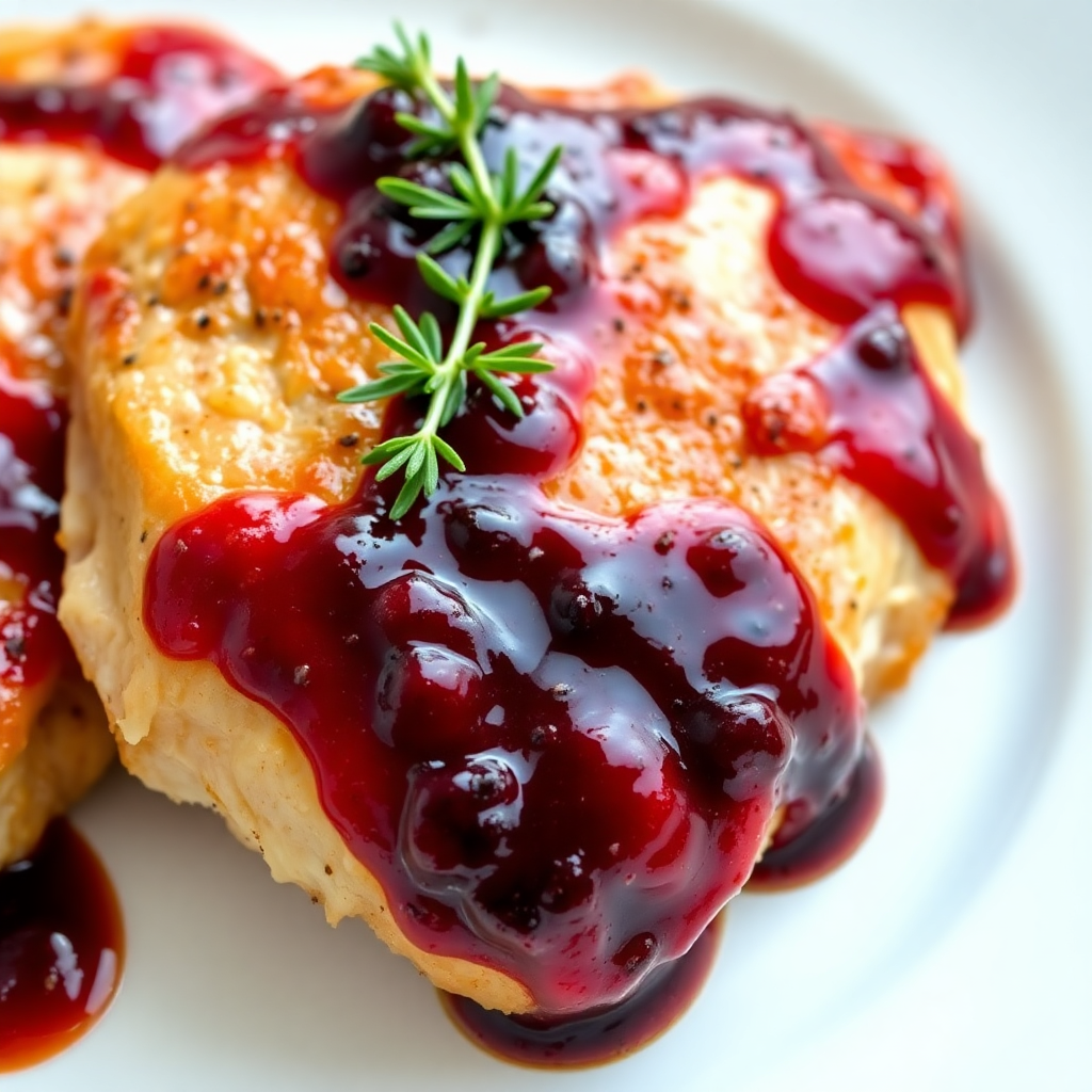 Sweet and Savory Jam-Glazed Chicken
