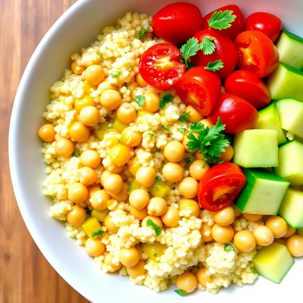 Quinoa Chickpea Power Bowl