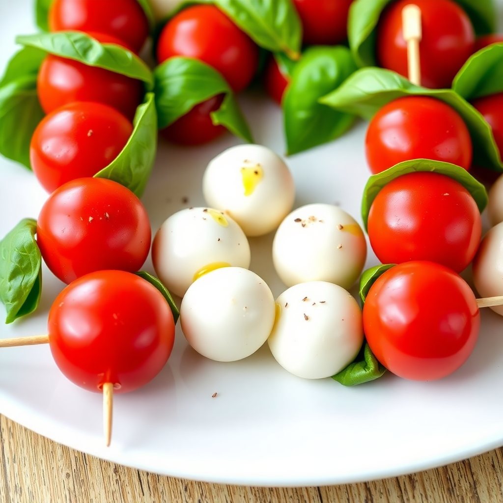 Classic Caprese Skewers
