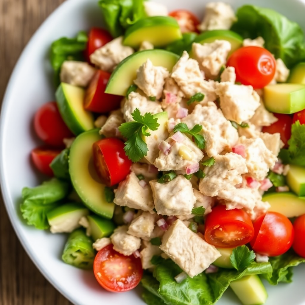 Creamy Avocado Chicken Salad