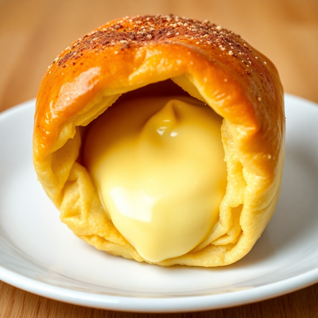 Cinnamon Sugar Puff Pastry Cream Pockets