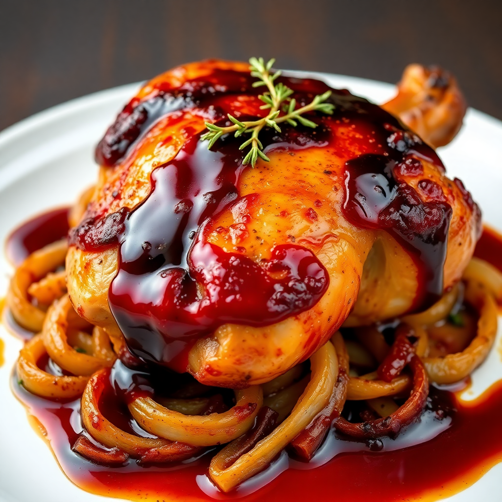 Red Wine Braised Chicken Thigh
