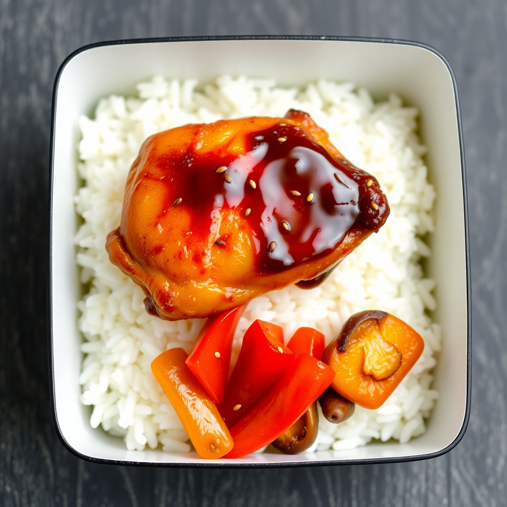 Chicken Teriyaki Bento for One