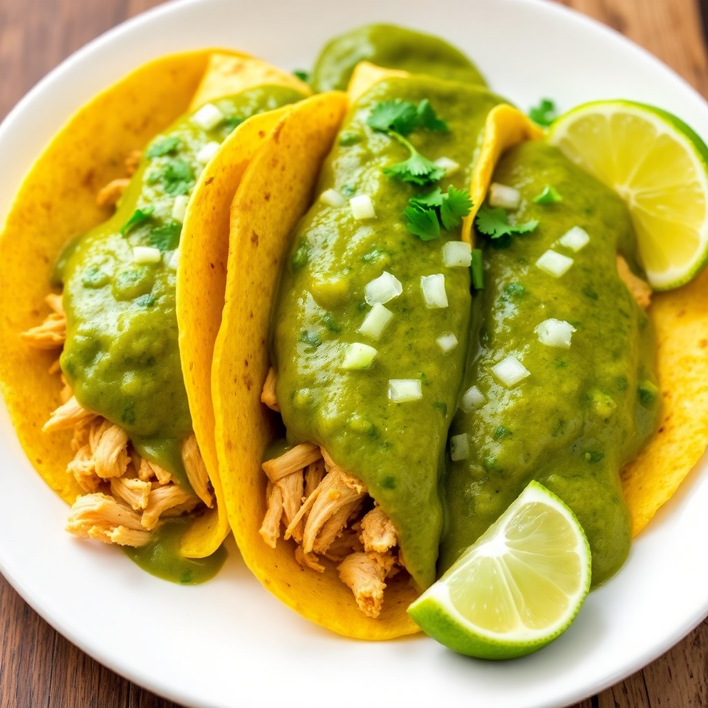 Chicken Enchiladas Verdes