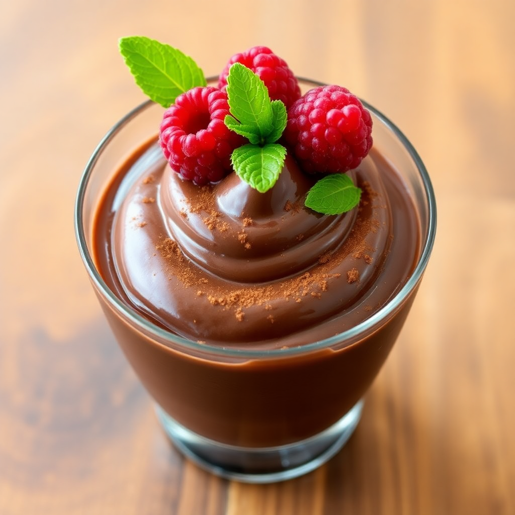Velvet Chocolate Mousse with Warm Spice Infusion