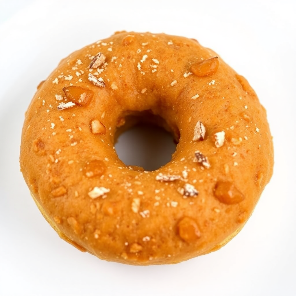 Healthy Pear & Coconut Sugar Cinnamon Donut