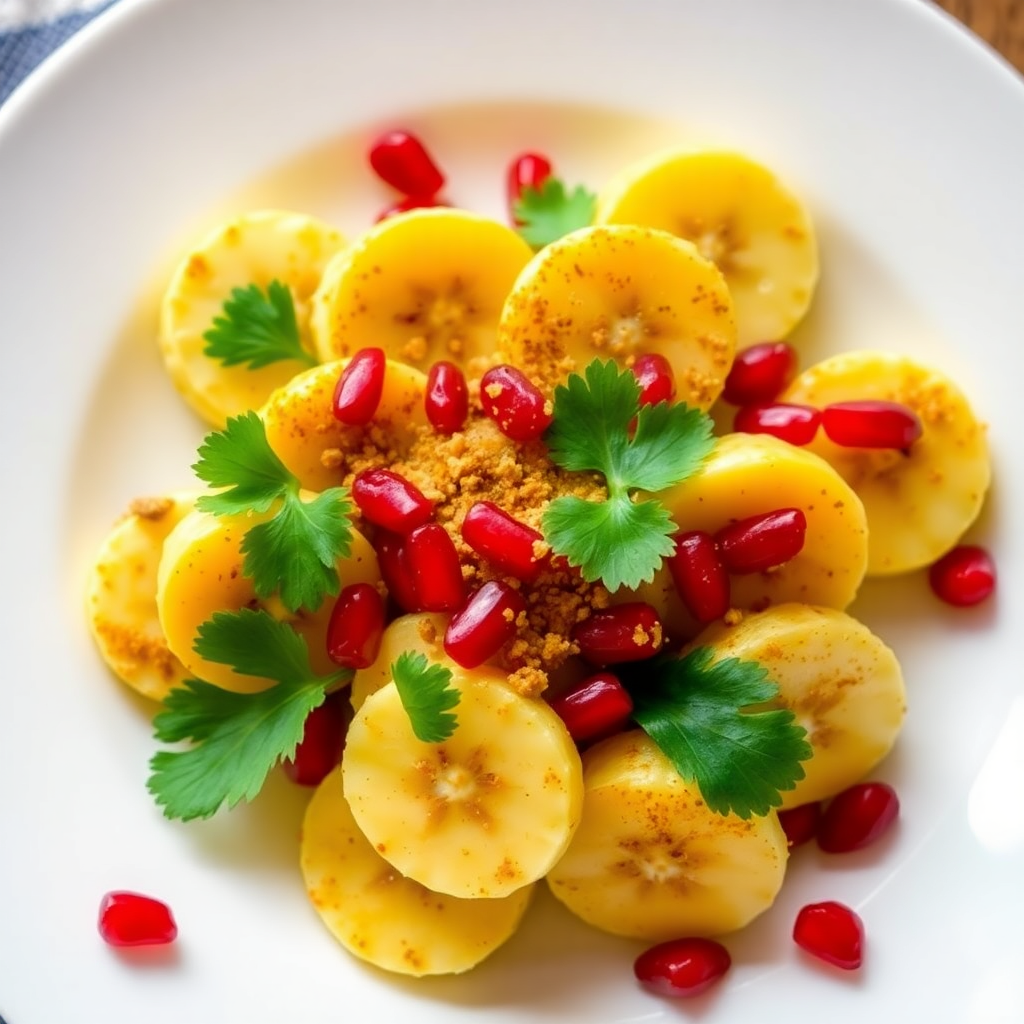 Spiced Banana Chaat