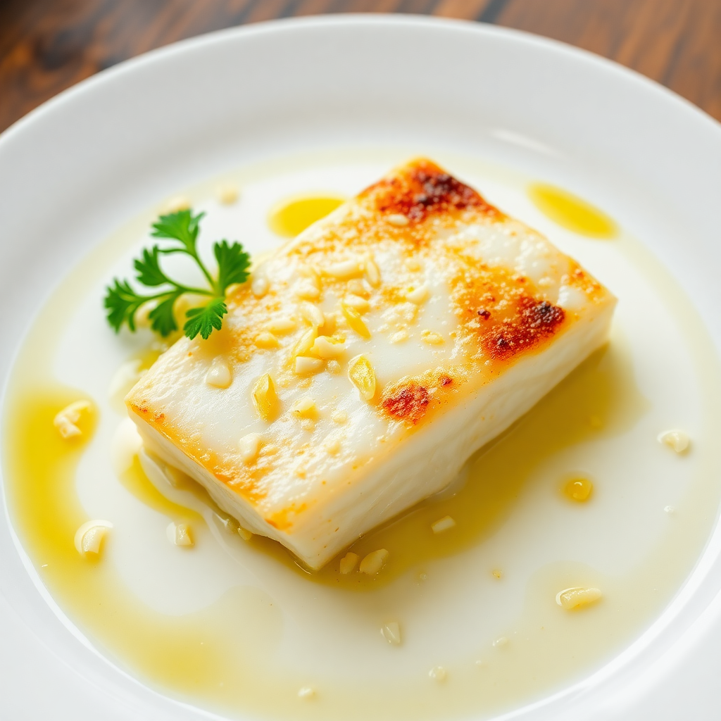 Lemon Garlic Butter Cod