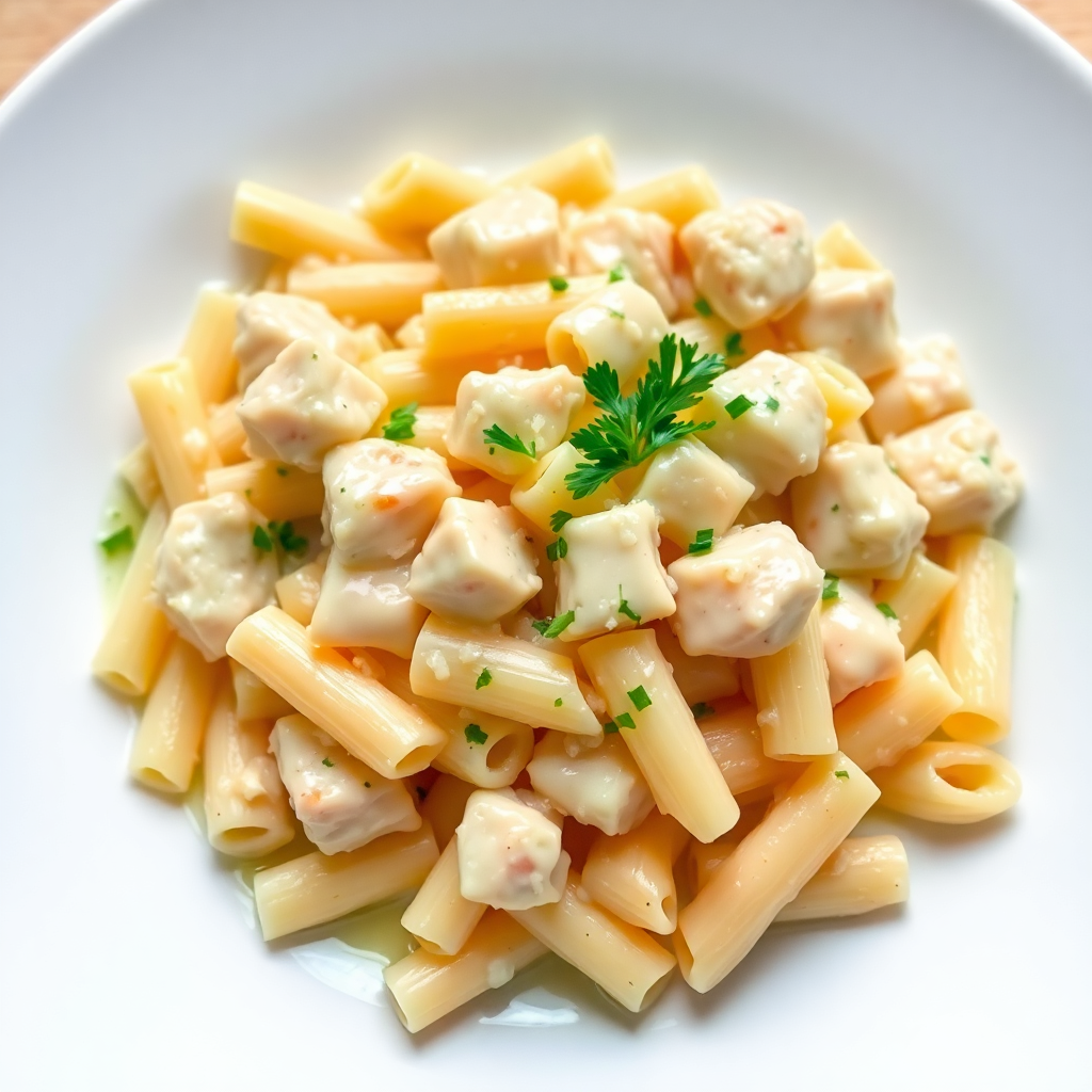 Creamy Garlic Chicken Pasta