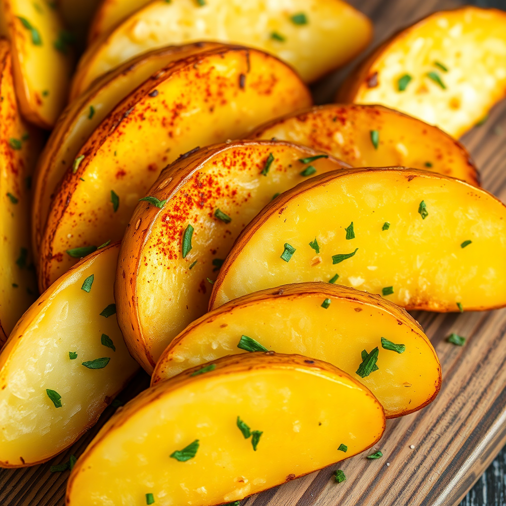 Herb Roasted Potato Wedges