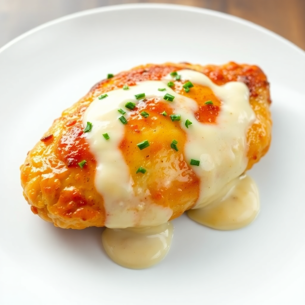 Creamy Garlic Chicken with Mayonnaise