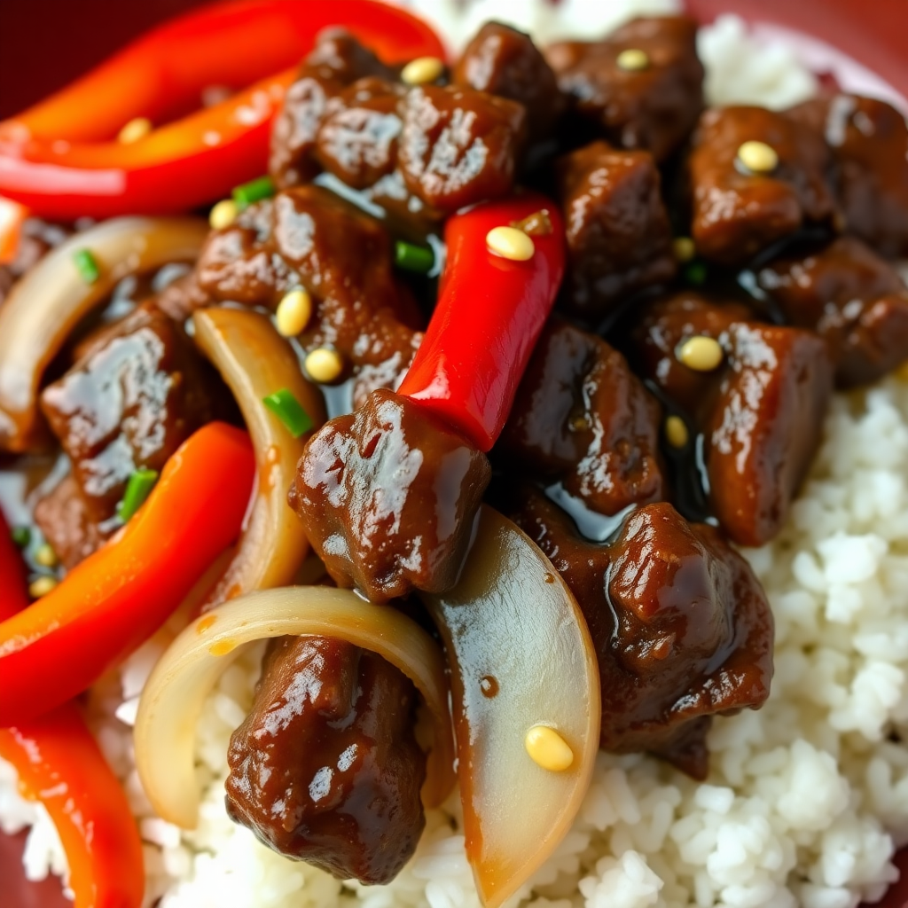 Coffee-Infused Beef Stir-Fry