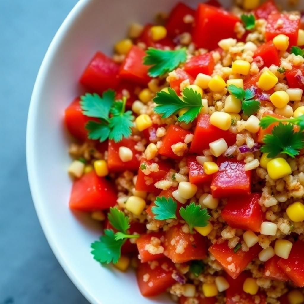 Tomato and Quinoa Ceviche