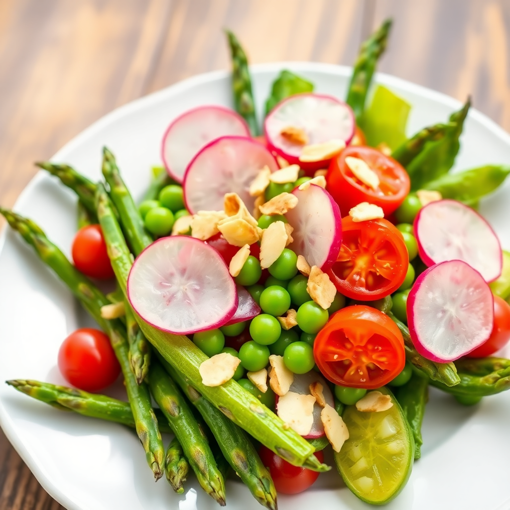 Spring Vegetable Medley Salad
