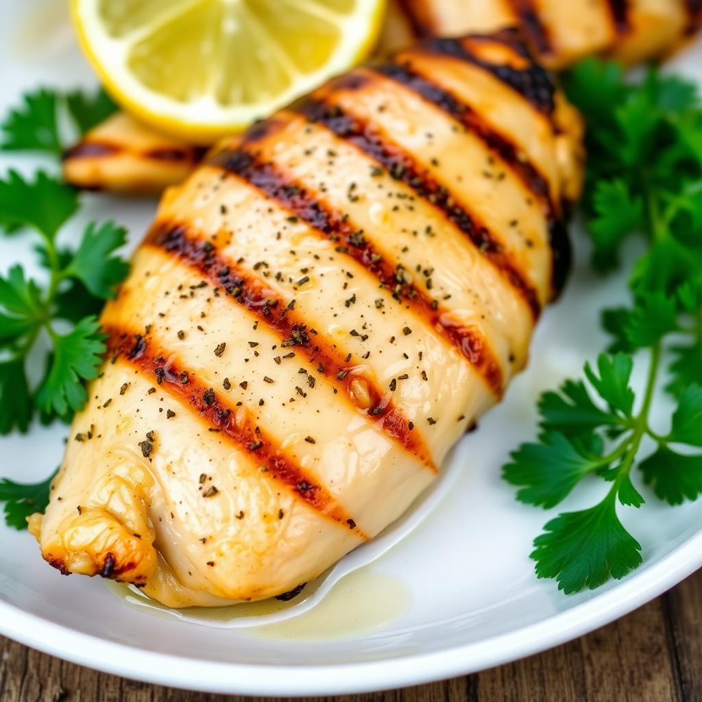 Lemon Herb Grilled Chicken Breast