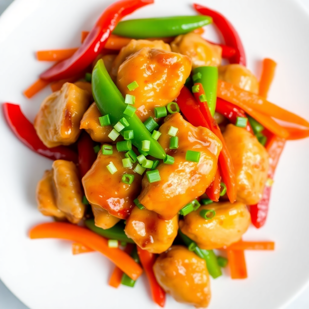 Ginger Garlic Chicken Stir-Fry