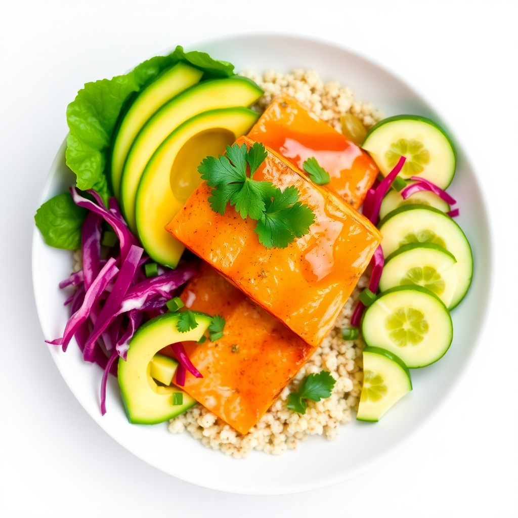 Sunset Citrus Salmon Bowl