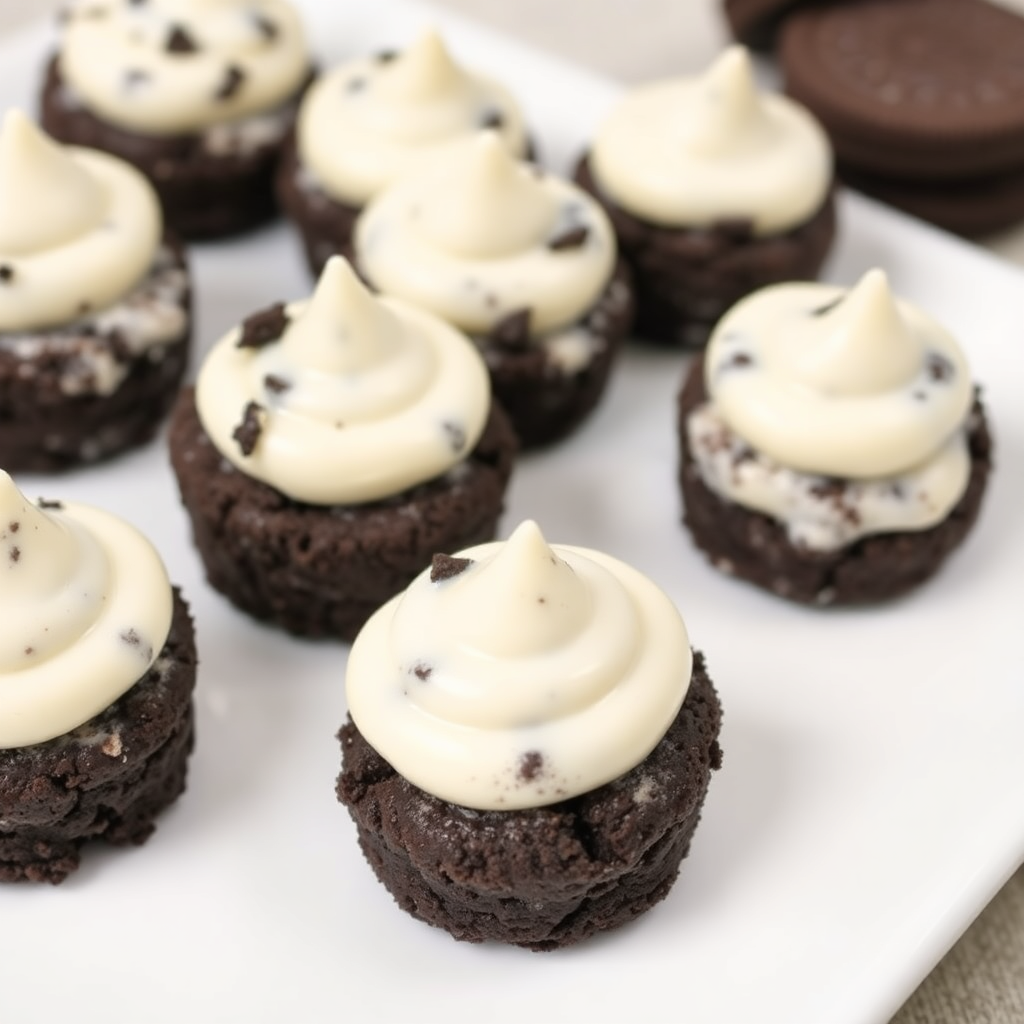 Frozen Oreo Cream Bites