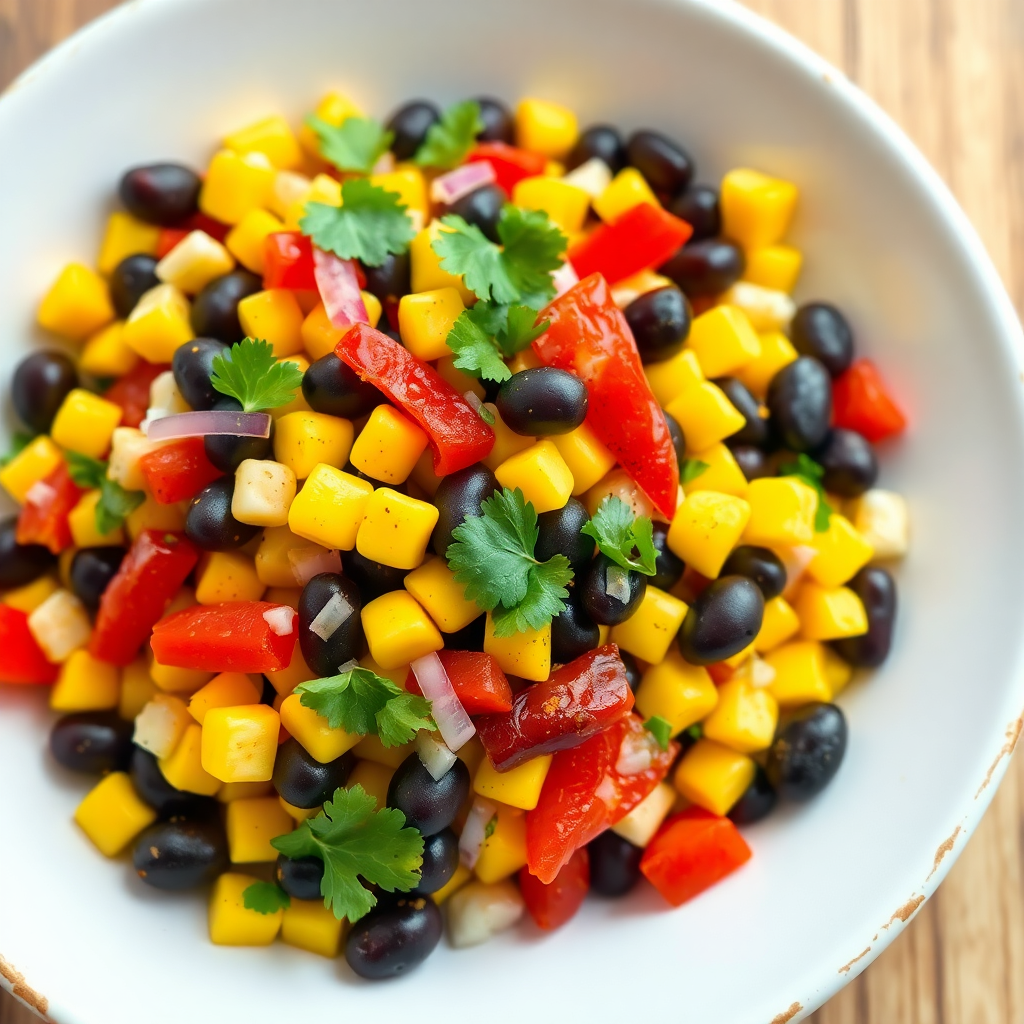 Spicy Corn and Black Bean Salad