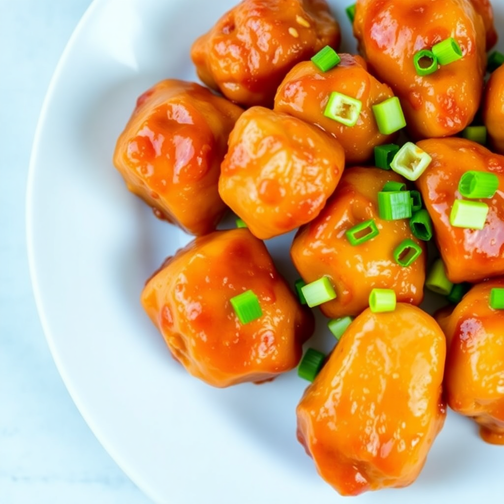 Honey Garlic Ginger Chicken Bites