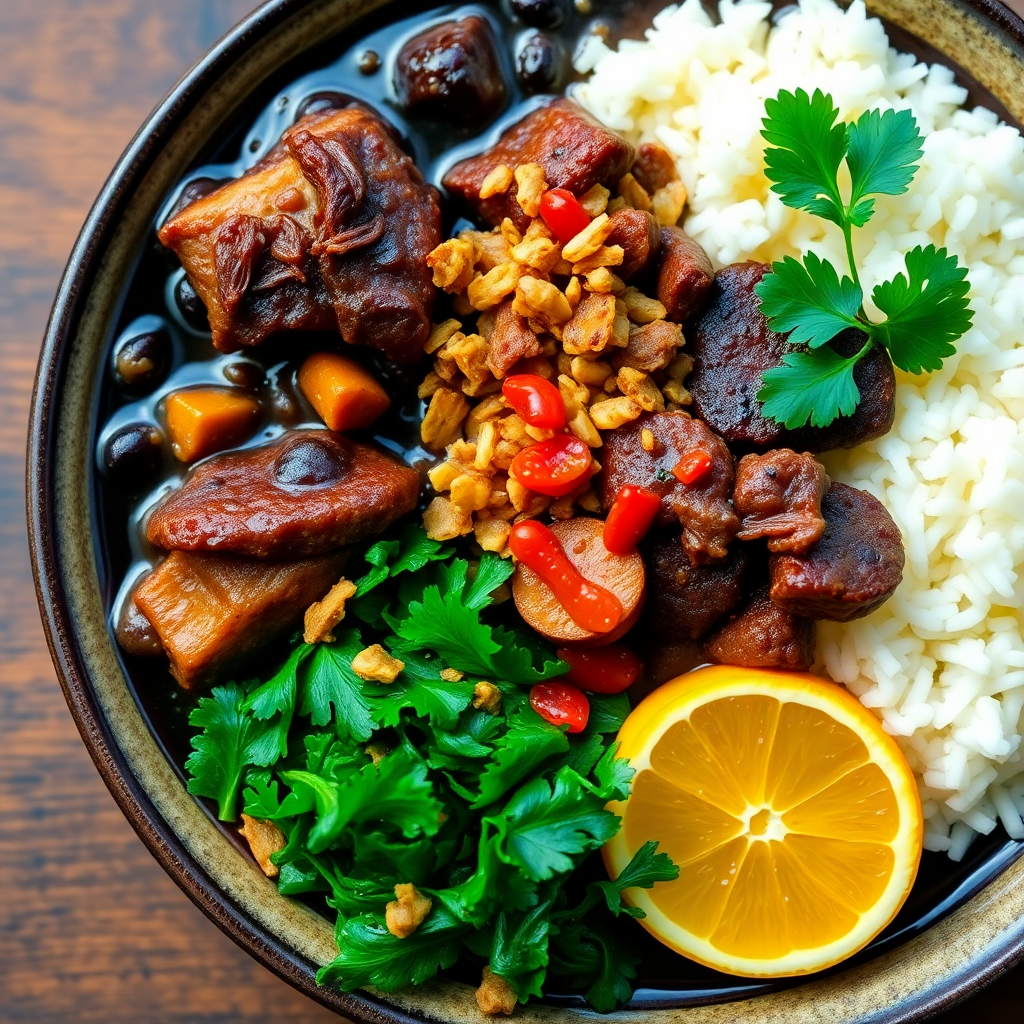 Traditional Brazilian Feijoada