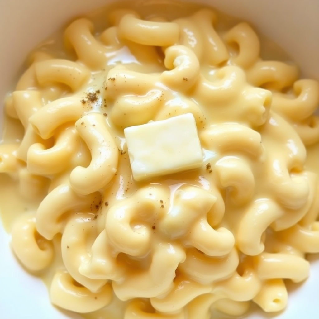 Simple Mozzarella Macaroni and Cheese