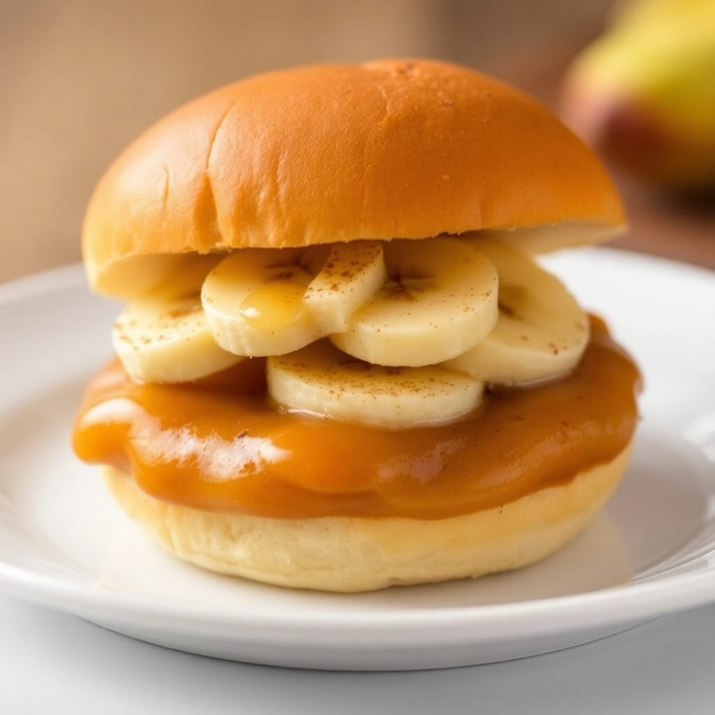 Sweet Banana Apple Sauce Slider