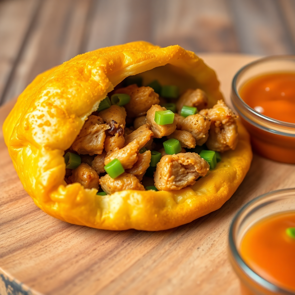 Jamaican Jerk Chicken Patty