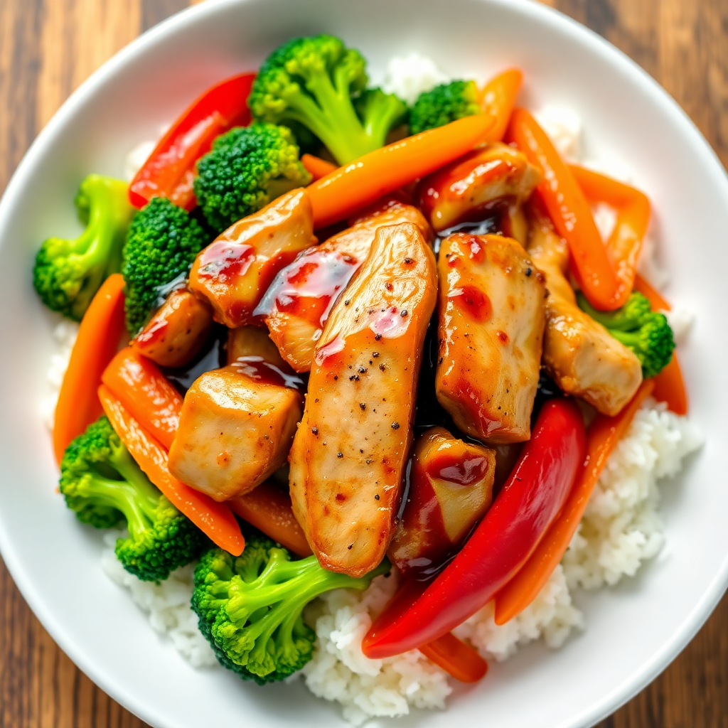 Soy-Glazed Chicken Stir-Fry