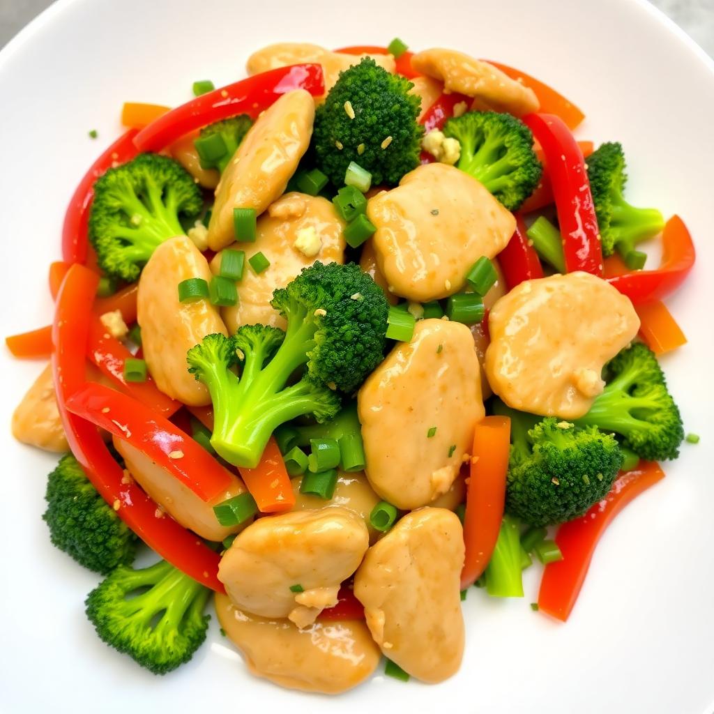 Ginger Garlic Chicken Stir-Fry