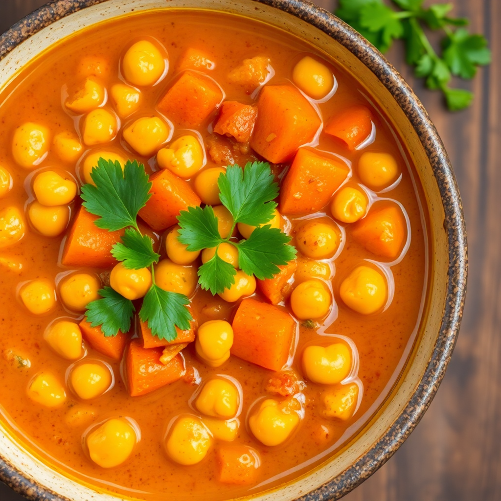 Slow Cooker Vegan Chickpea Curry