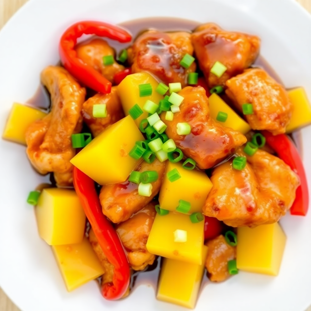 Spicy Pineapple Chicken Stir-Fry