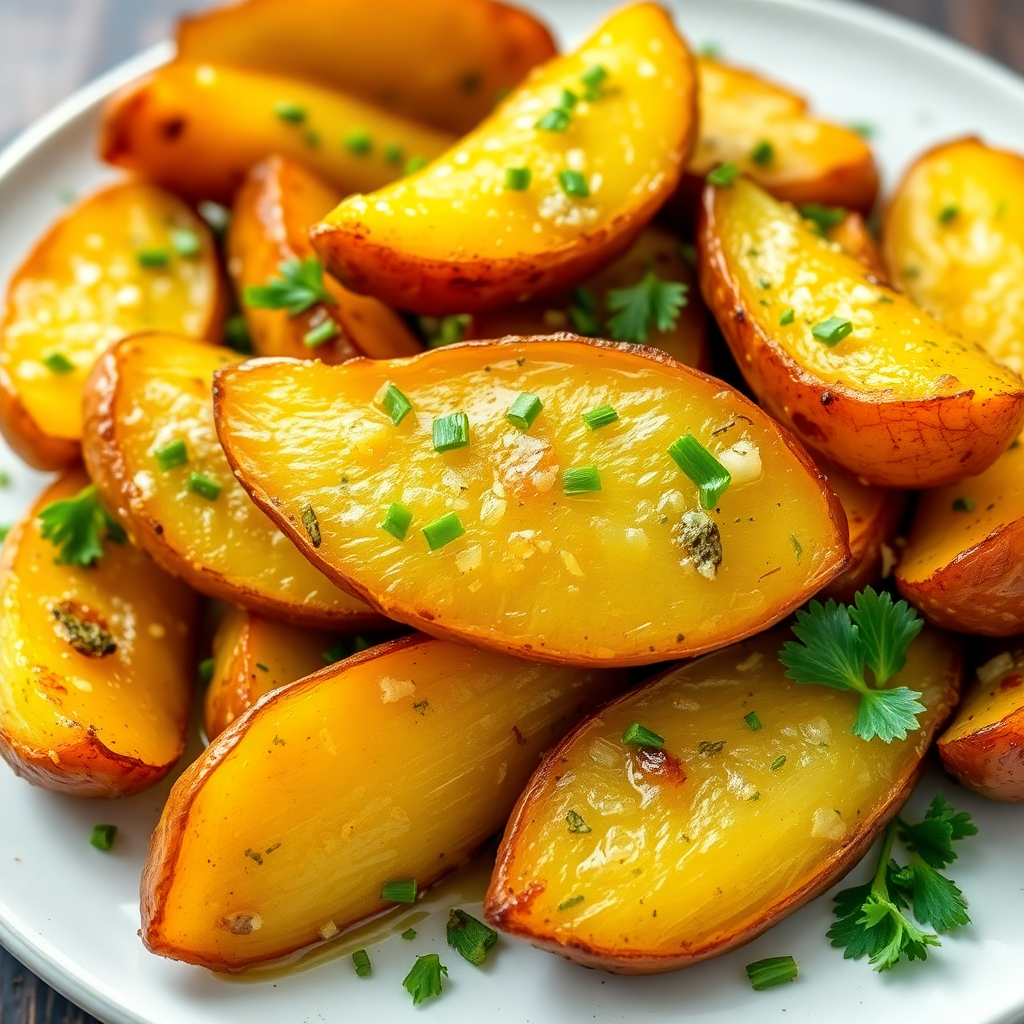 Herbed Garlic Roasted Potatoes