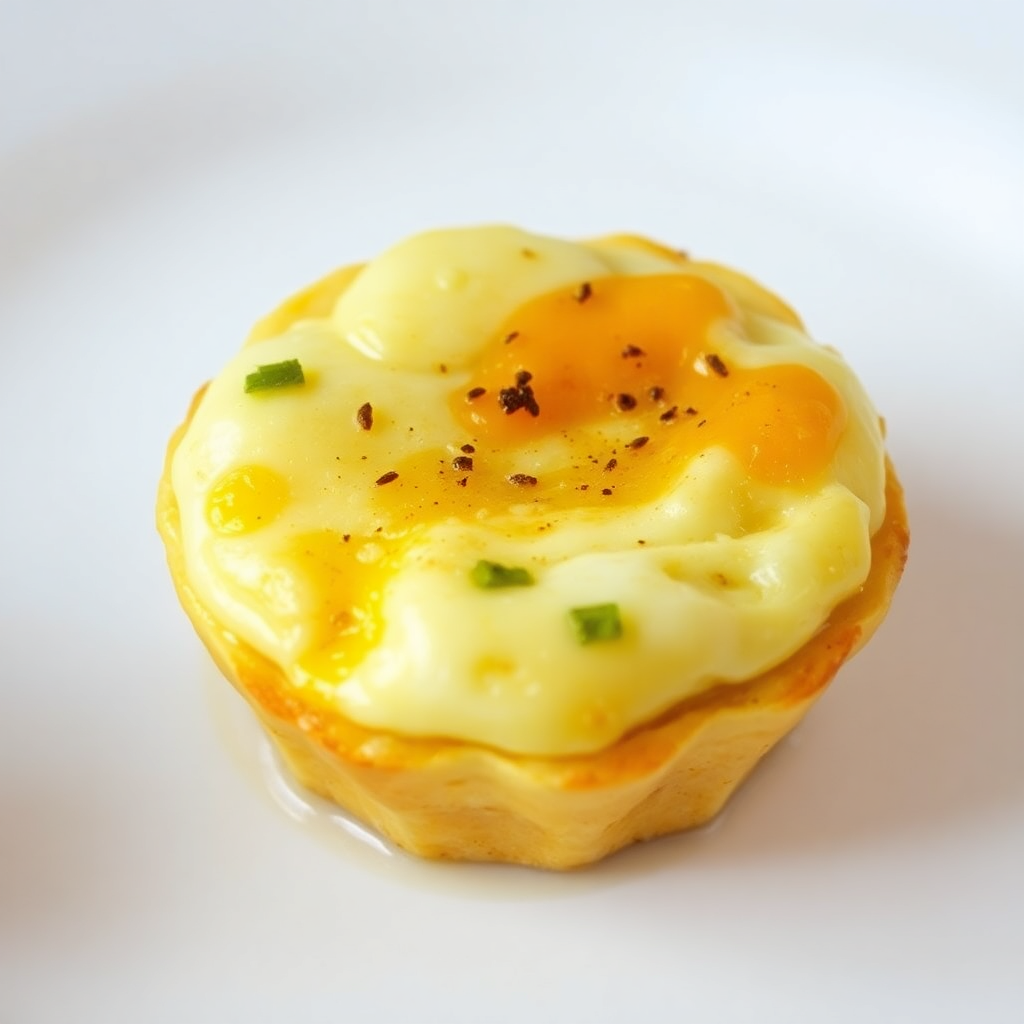 Garlic Cheese Yogurt Egg Bites