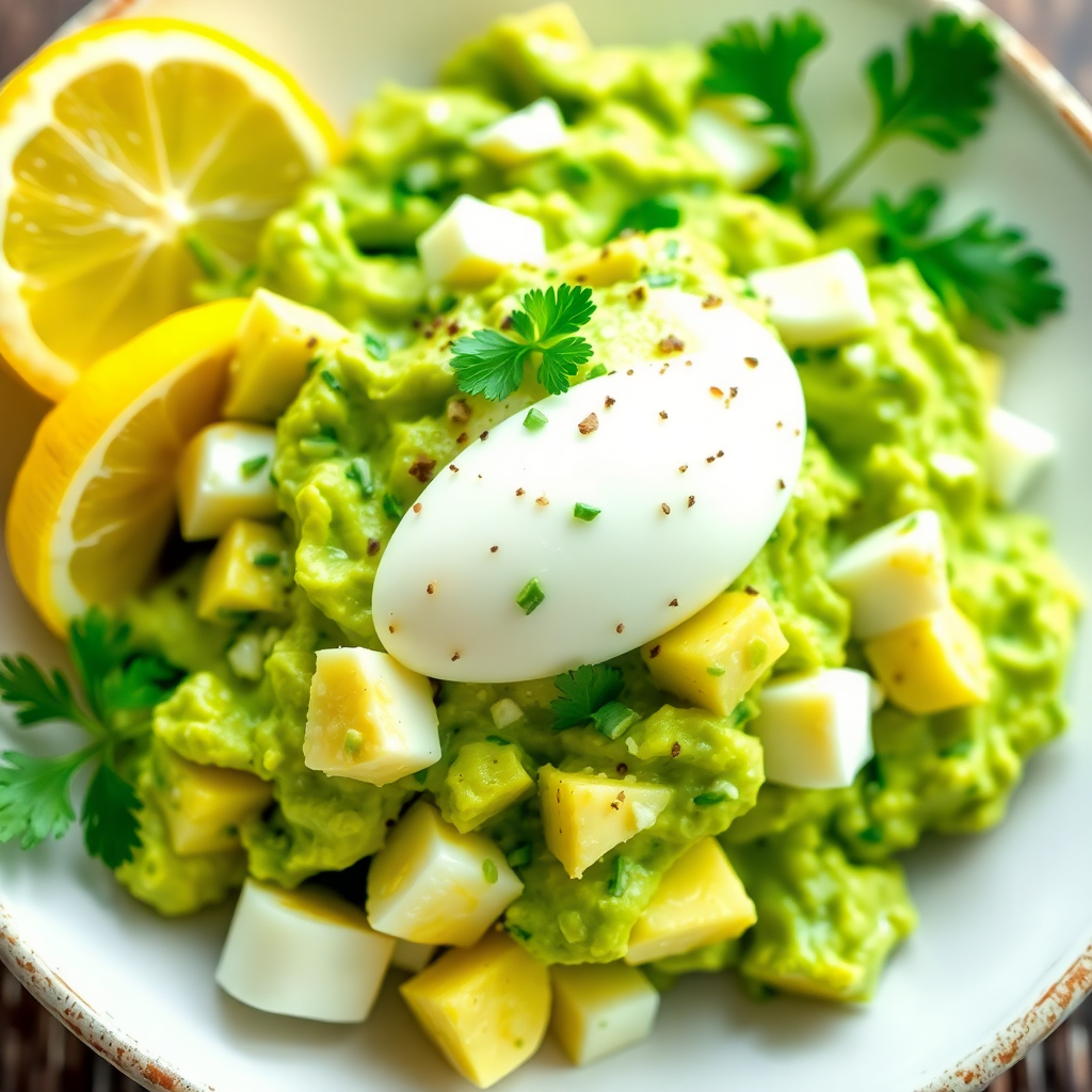 Sugar-Free Avocado Egg Salad