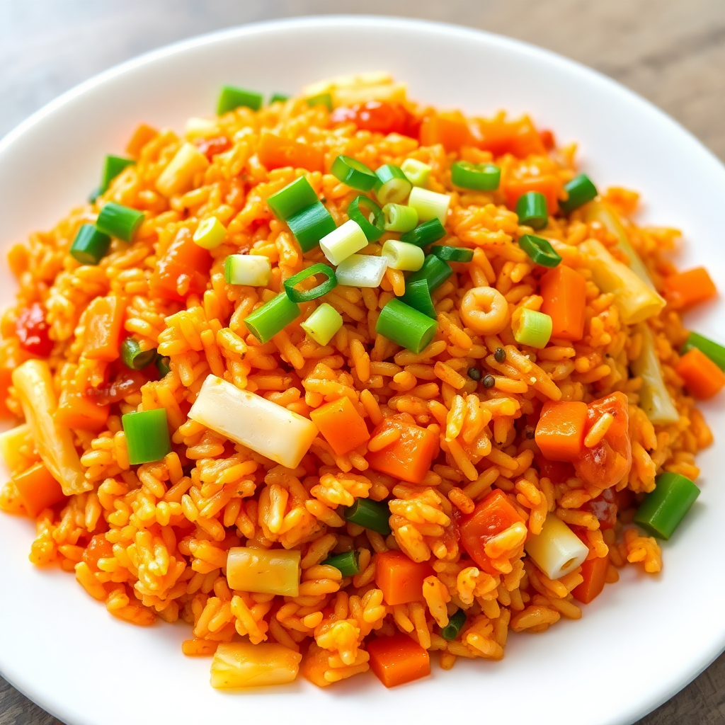 Roadside Style Veg Schezwan Fried Rice