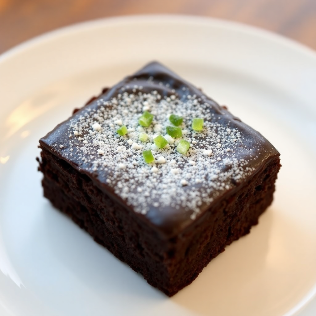 Decadent Cocoa Olive Oil Brownie